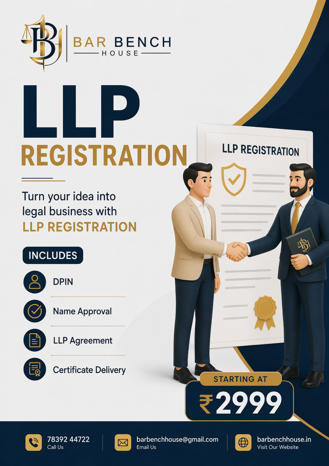 LLP - Limited Liability Partnership Registration